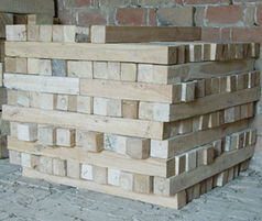 聊城建材市場 老榆木家具與建筑材料的專業銷售中心